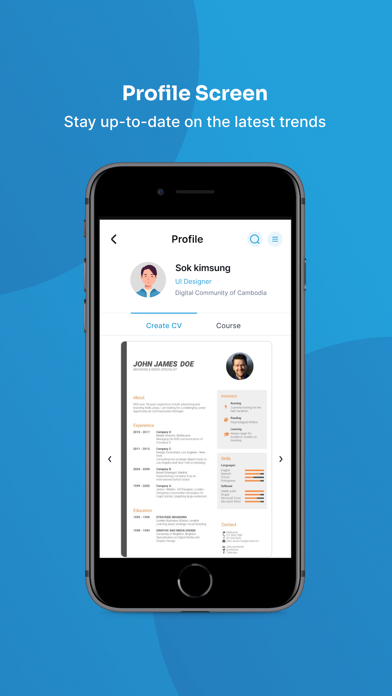 Digital Community of Cambodia screenshot 1