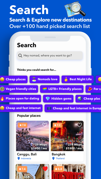 Digital Nomad: Cities & Guide screenshot 1