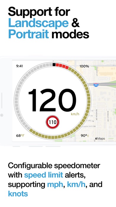 Digital Speed GPS Speedometer screenshot 2