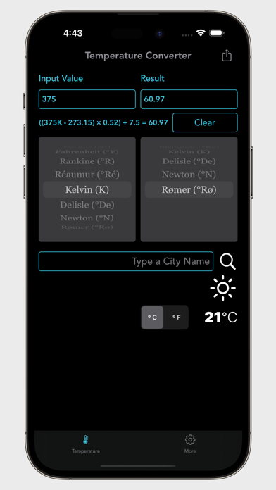 Digital Temperature Converter screenshot 4