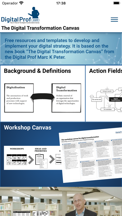 Digital Transformation Canvas screenshot 4