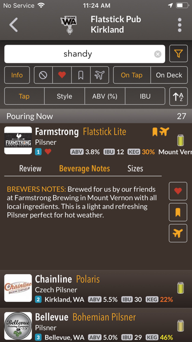 DigitalPour - Pocket Beer Menu screenshot 3