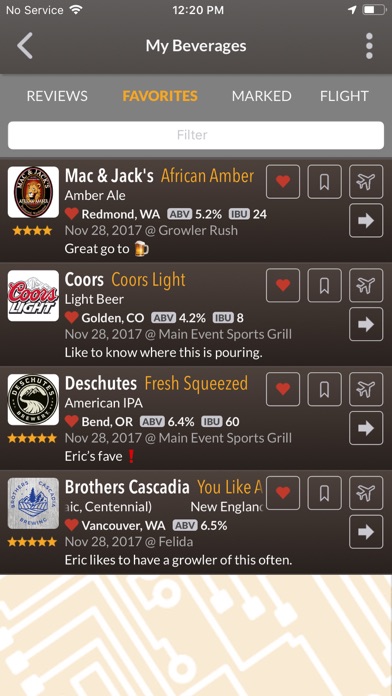 DigitalPour - Pocket Beer Menu screenshot 2