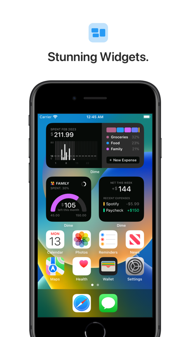 Dime: Budget & Expense Tracker screenshot 2