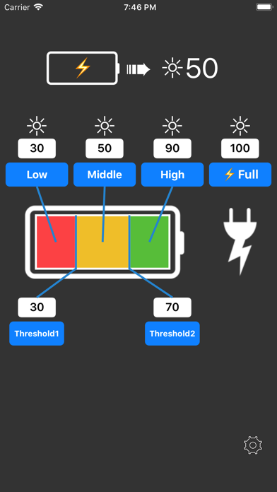 Dimmer -Adjust LCD brightness- screenshot 1