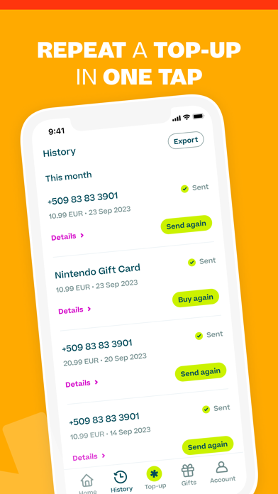 Ding Top-up: Mobile Recharge screenshot 2