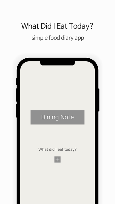 Dining Note: Simple Diet Diary screenshot 5