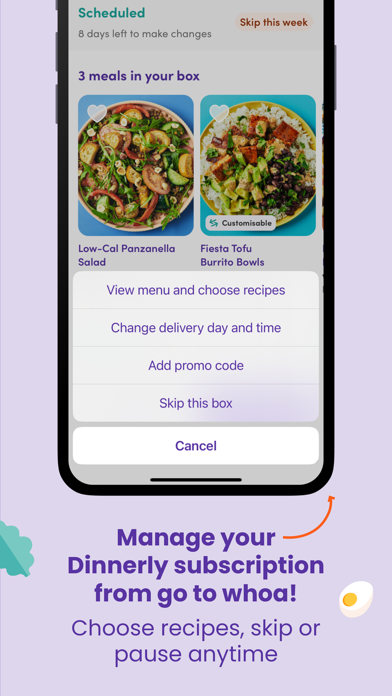 Dinnerly: Meal Kit screenshot 1