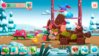 Dino Bash - Defend & Fight screenshot 5