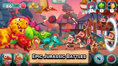 Dino Bash: Travel Through Time screenshot 2