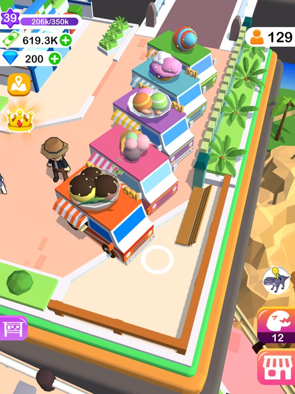 Dino Tycoon - 3D Building Game screenshot 2
