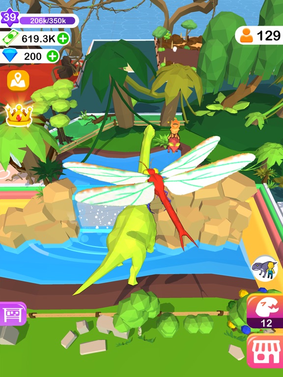 Dino Tycoon - 3D Building Game screenshot 3