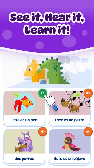 Dinolingo Kids Learn Languages screenshot 5