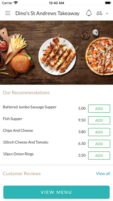 Dinos St Andrews Takeaway. screenshot 3
