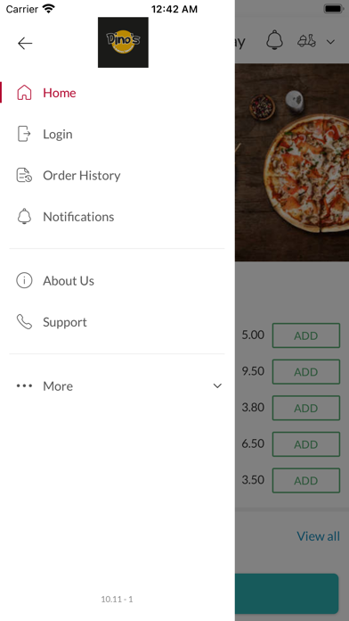 Dinos St Andrews Takeaway. screenshot 1