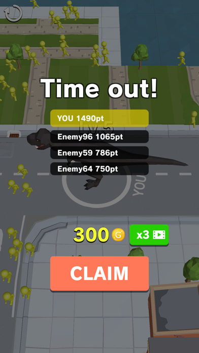 Dinosaur Rampage screenshot 1