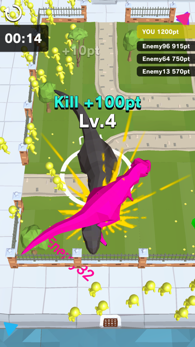 Dinosaur Rampage screenshot 2