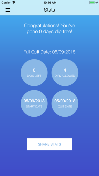 DipQuit: Quit Dipping Tobacco screenshot 3