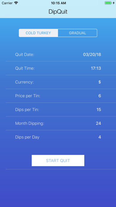 DipQuit: Quit Dipping Tobacco screenshot 4