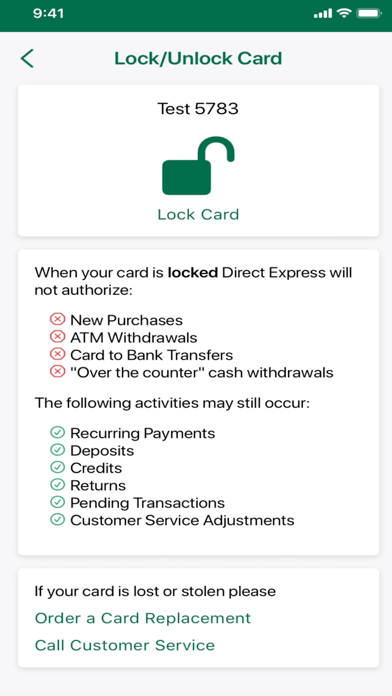 Direct Express® Mobile screenshot 7