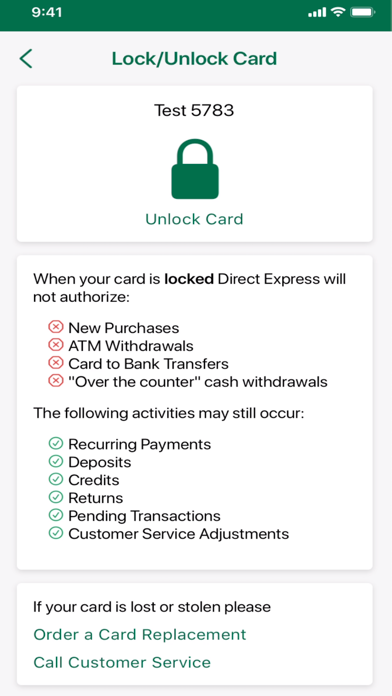 Direct Express® Mobile screenshot 6
