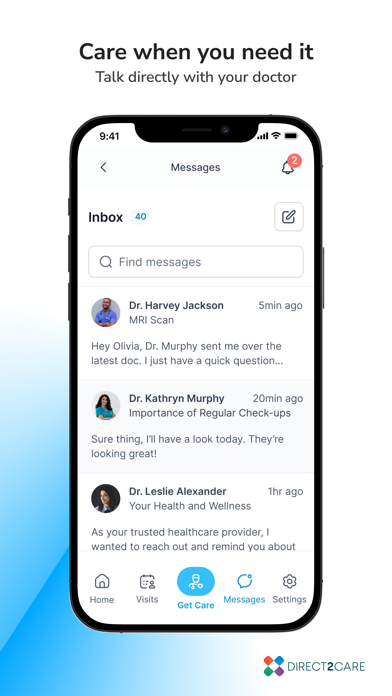 Direct2Care screenshot 1