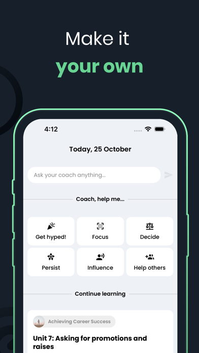 Direction: Coach & Adviser screenshot 1