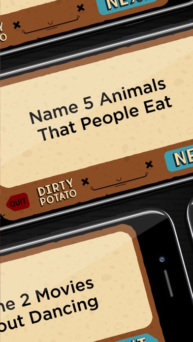 Dirty Potato: Party Game screenshot 1