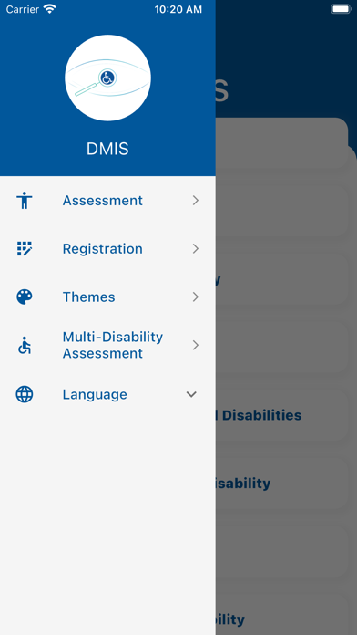Disability Assessment screenshot 3