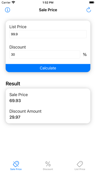 Discount Calculator - Percent screenshot 3
