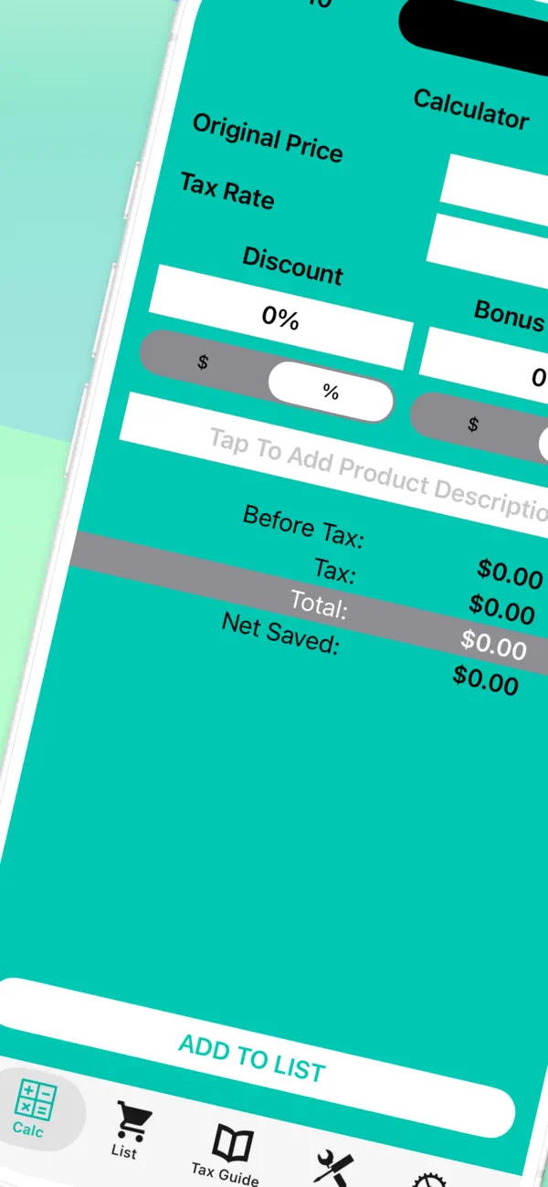 Discount Calculator Saver Calc screenshot 6
