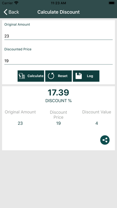 Discount Calculator (%) screenshot 8