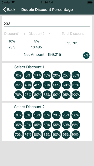 Discount Calculator (%) screenshot 2