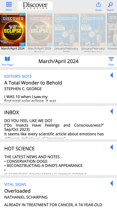 DISCOVER Magazine screenshot 2