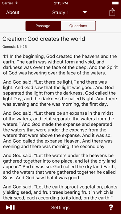 Discover the Bible screenshot 2