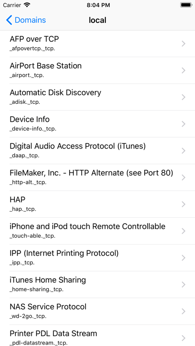 Discovery - DNS-SD Browser screenshot 5
