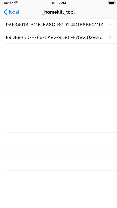 Discovery - DNS-SD Browser screenshot 3