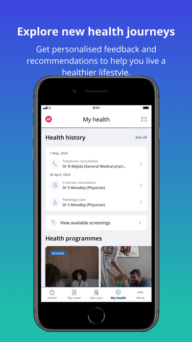 Discovery Health App screenshot 1