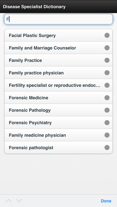 Disease Specialist Dictionary screenshot 2