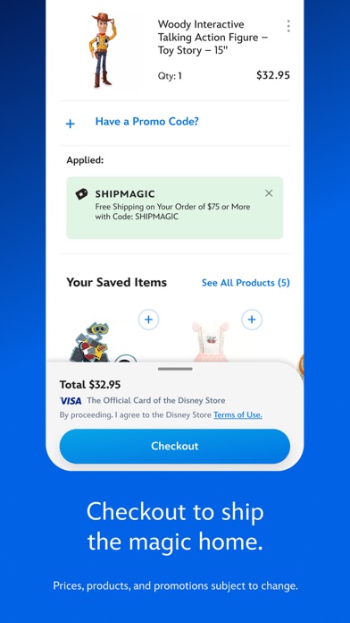Disney Store screenshot 1