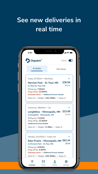 Dispatch: Deliver More screenshot 5