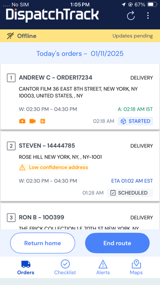 DispatchTrack Mobile screenshot 7