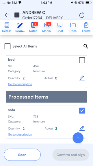 DispatchTrack Mobile screenshot 2