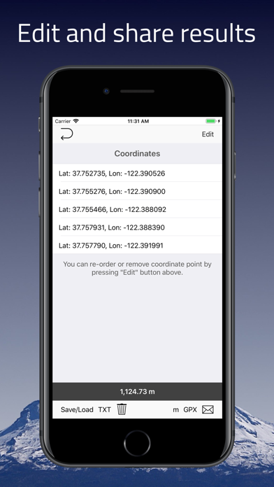 DistancePinner screenshot 2