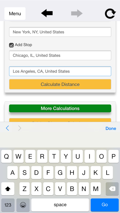 Distances To screenshot 1