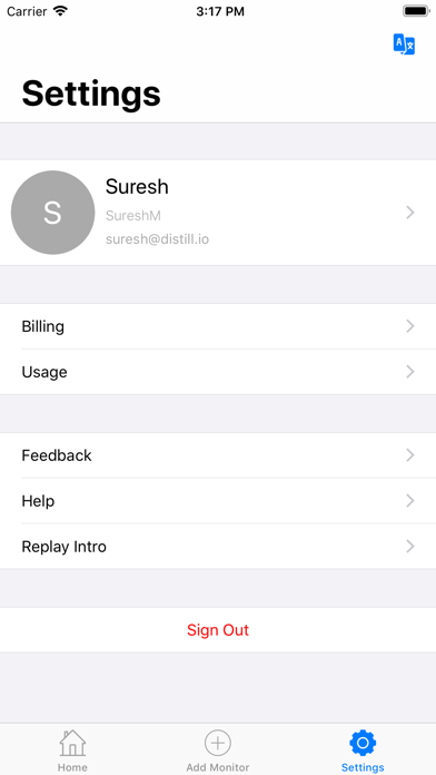 Distill Web Monitor screenshot 4
