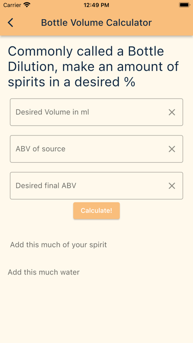 Distillers Calculator screenshot 4