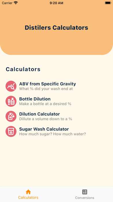 Distillers Calculator screenshot 6
