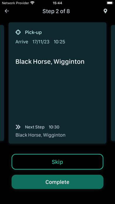Distinctive Systems Driver App screenshot 1