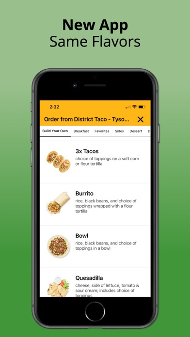 District Taco screenshot 1